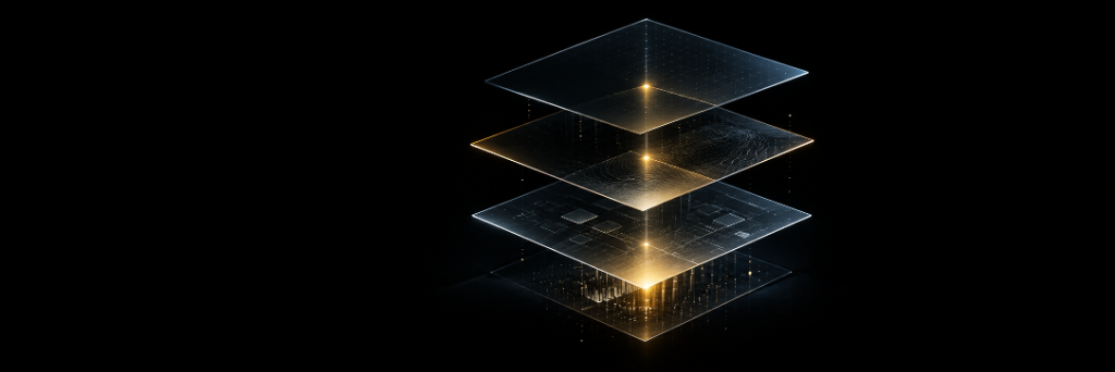 Cloud infrastructure and server architecture visualization